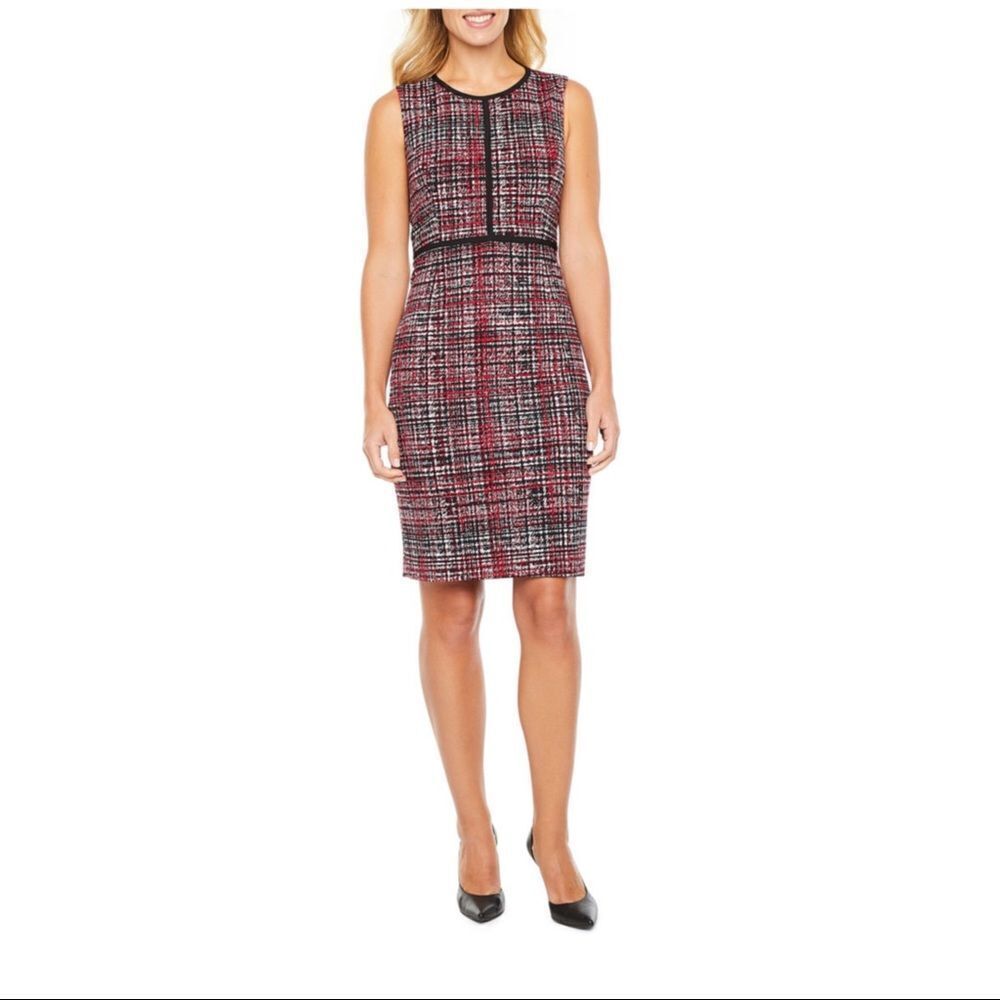 ✨2xHP✨Evan-Picone Sleeveless Sheath Dress✨